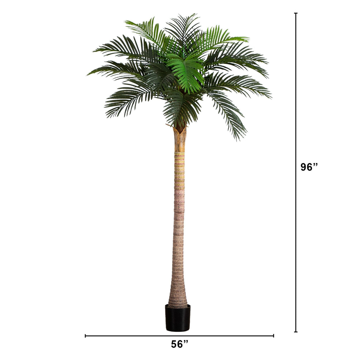 8' Artificial Coconut Palm Tree