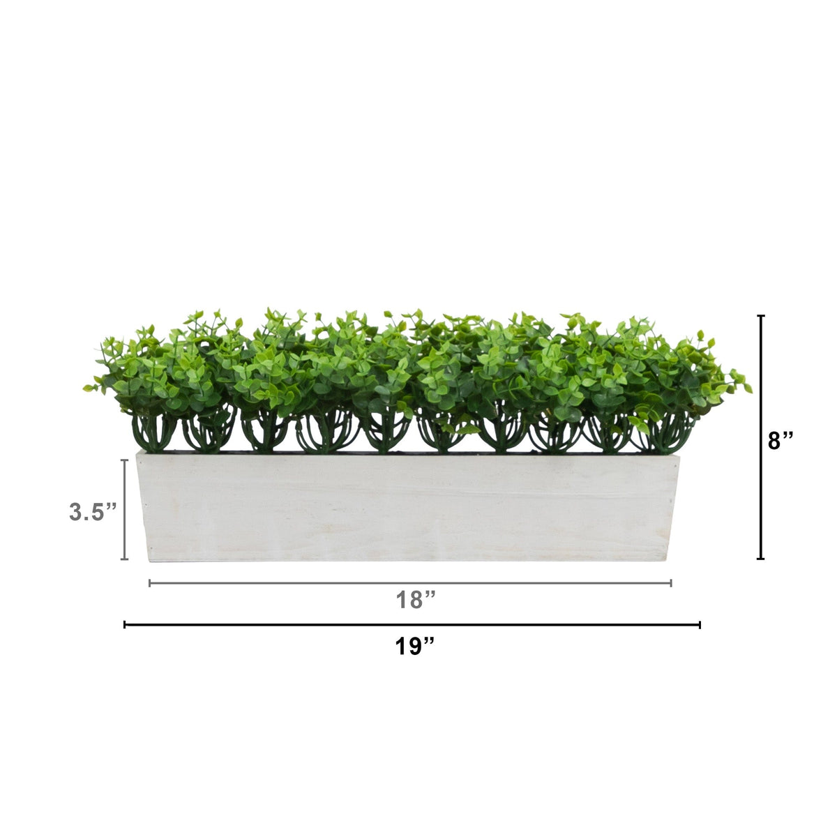 8” Eucalyptus Artificial Plant in Decorative Planter