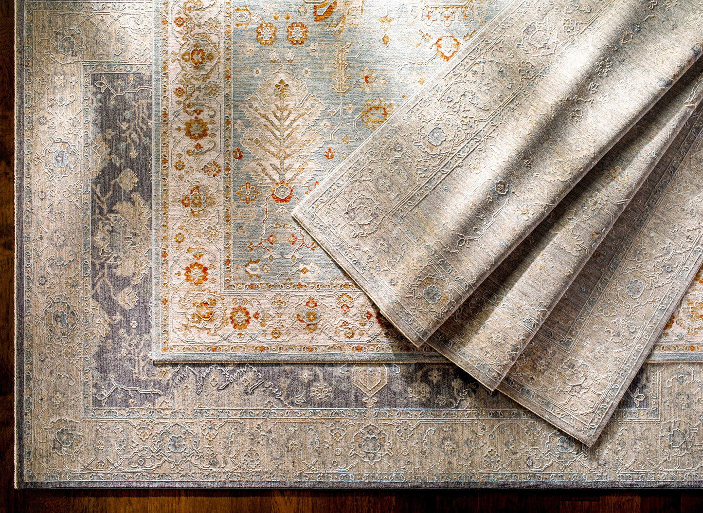 Bradley Oushak Thick Luxe Area Rug