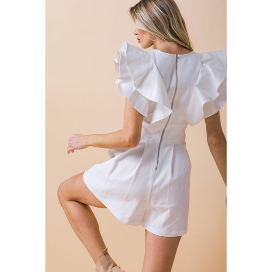 CHILLY MOMENT TWILL ROMPER