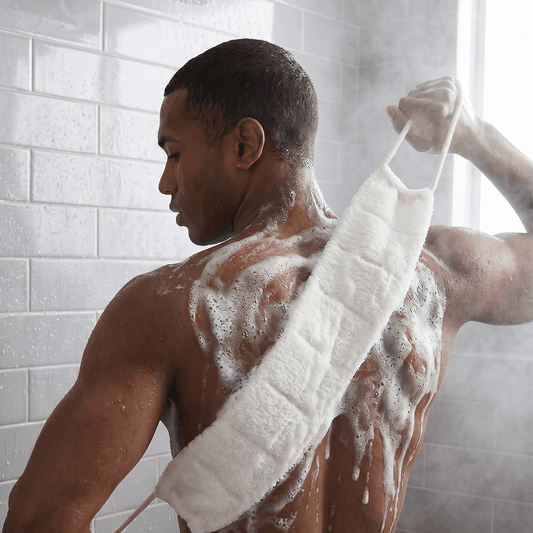 Men's Extreme Body Wash Infused Back Scrubber
