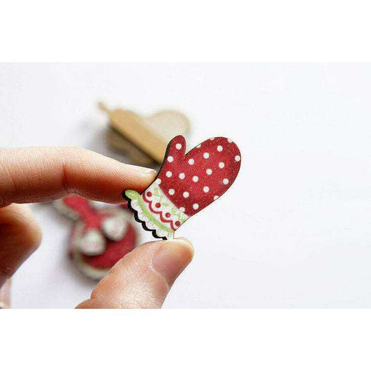 Baking Pastries Brooches Set of 3 by Laliblue