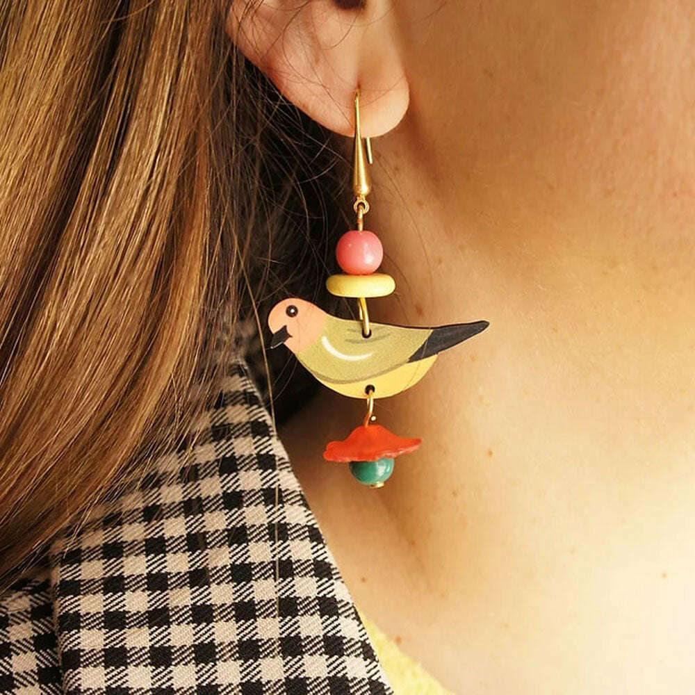 Bird Earrings by Laliblue