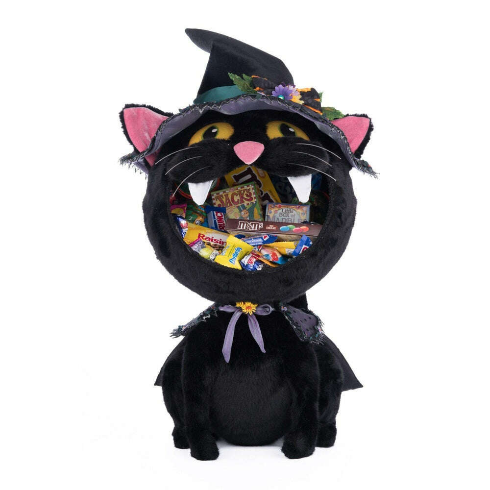 Black Cat Candy Container by Katherine's Collection