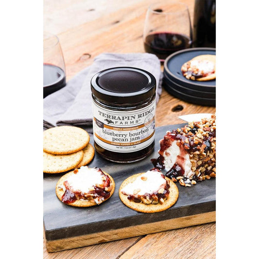 Blueberry Bourbon Pecan Jam - 5 oz