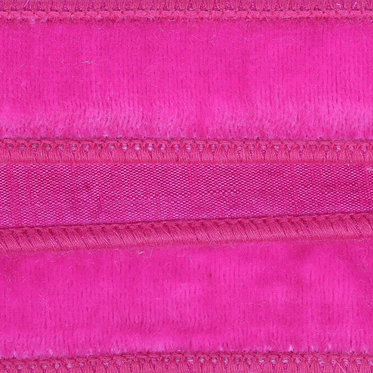 1" Velvet Luster Wired Ribbon: Hot Pink (10 Yards)
