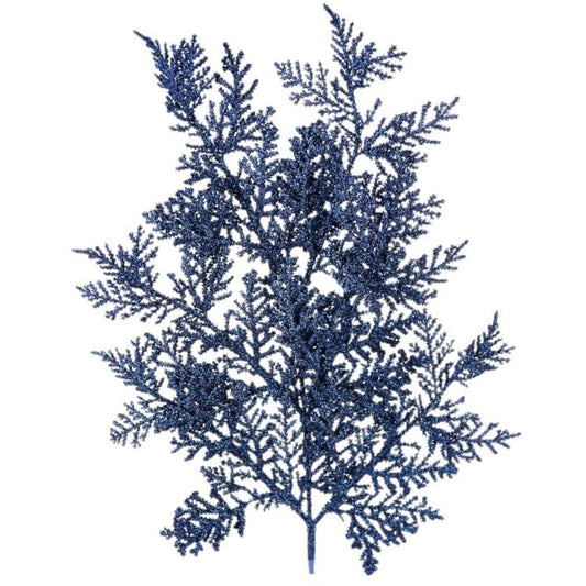 19" Incense Cedar Glitter Spray: Midnight Blue