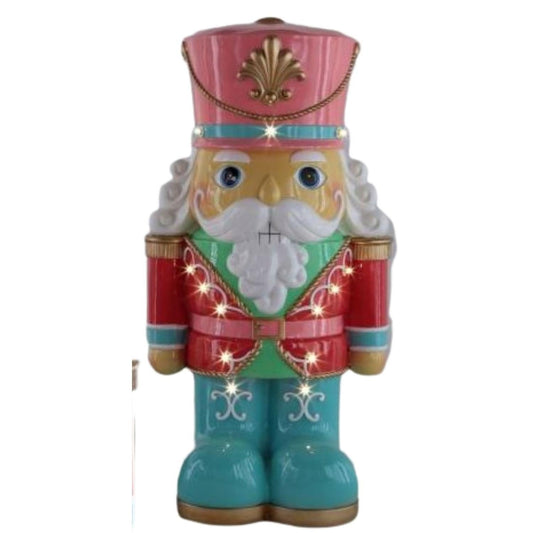 24" Retro Pastel LED Nutcracker