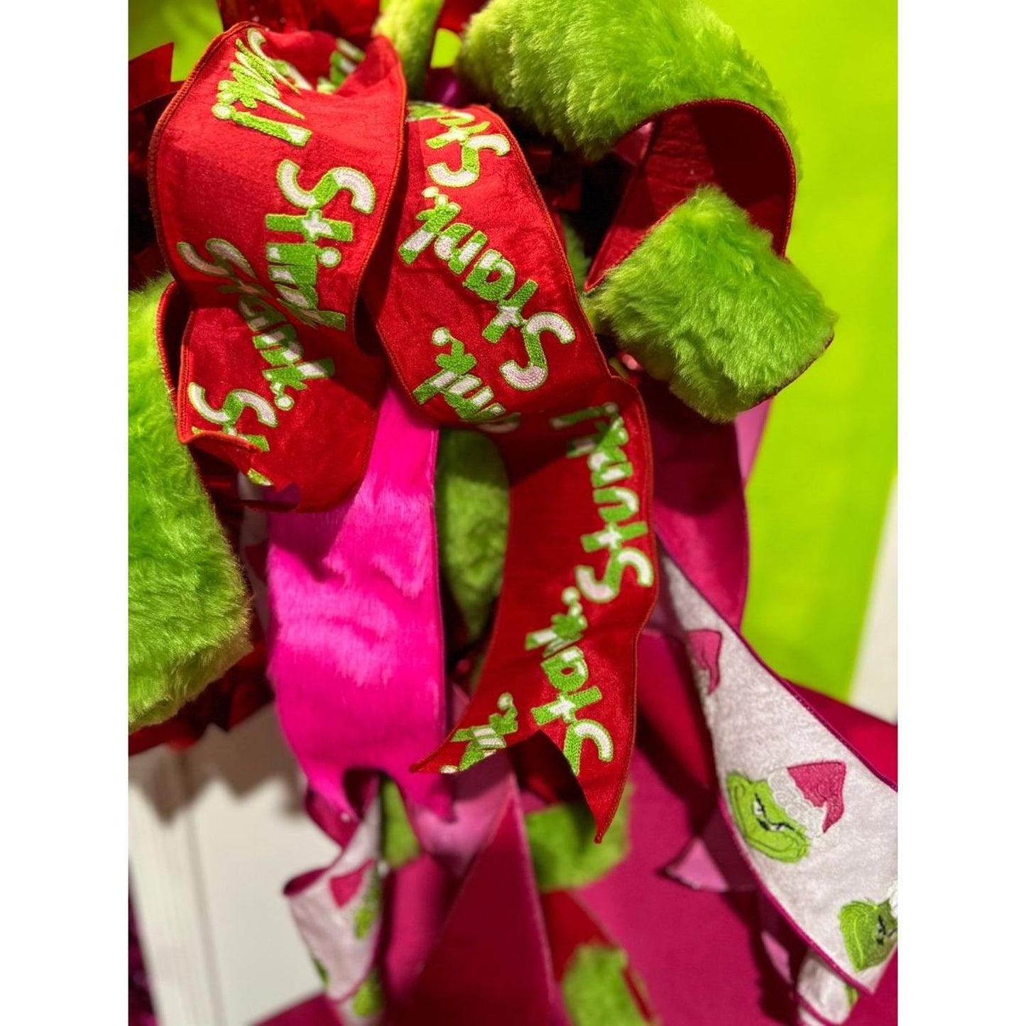 2.5" Furry Ribbon: Pink (5 Yards)