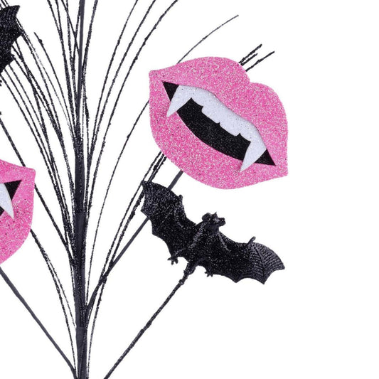 28" Vampire Lips and Spray: Hot Pink
