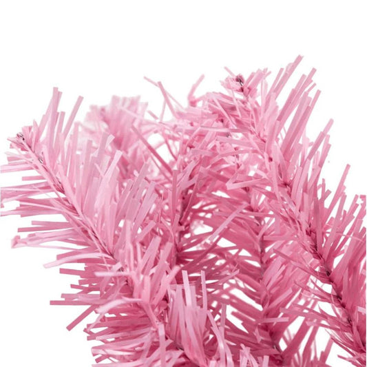 32" Pink Pine Christmas Teardrop, Unlit