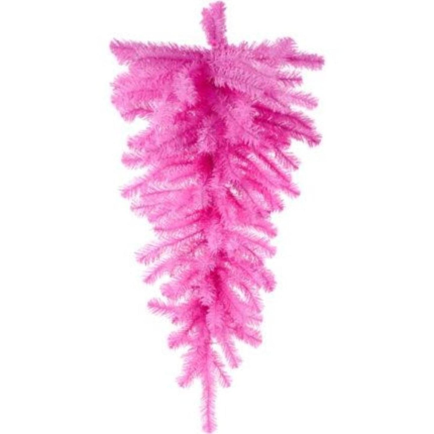 36" Teardrop Swag, 90 Tips: Pink