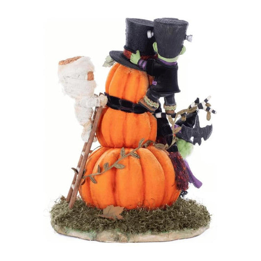 Katherine's Collection 13" Ghouls Building Pumpkin Man