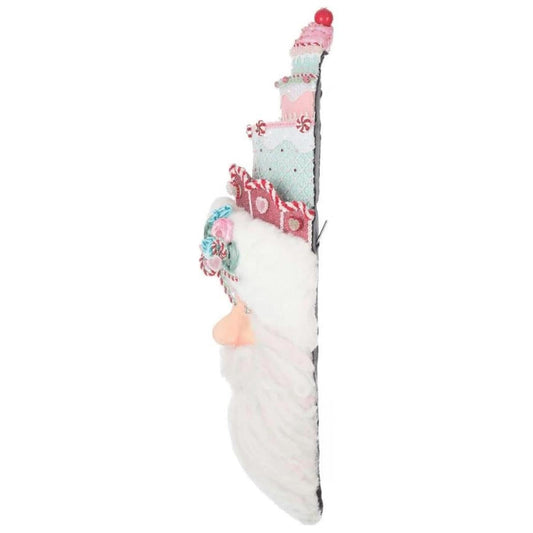 Katherine's Collection 16.5" Sweet Delights Santa Wall Mask