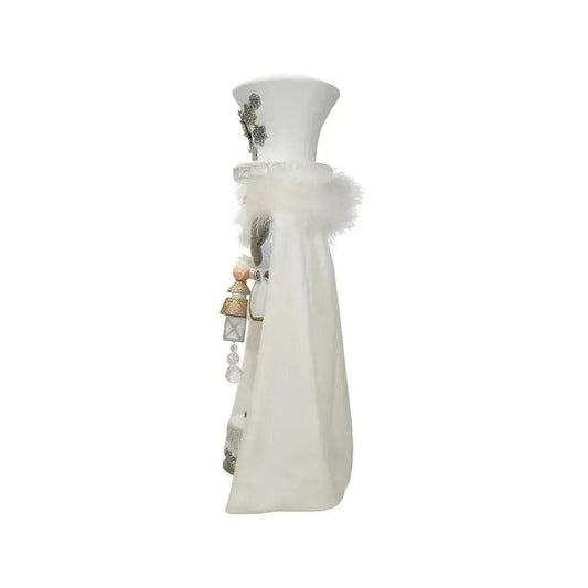 Kurt Adler 18" Hollywood Nutcrackers™ White Snowflake LED Soldier