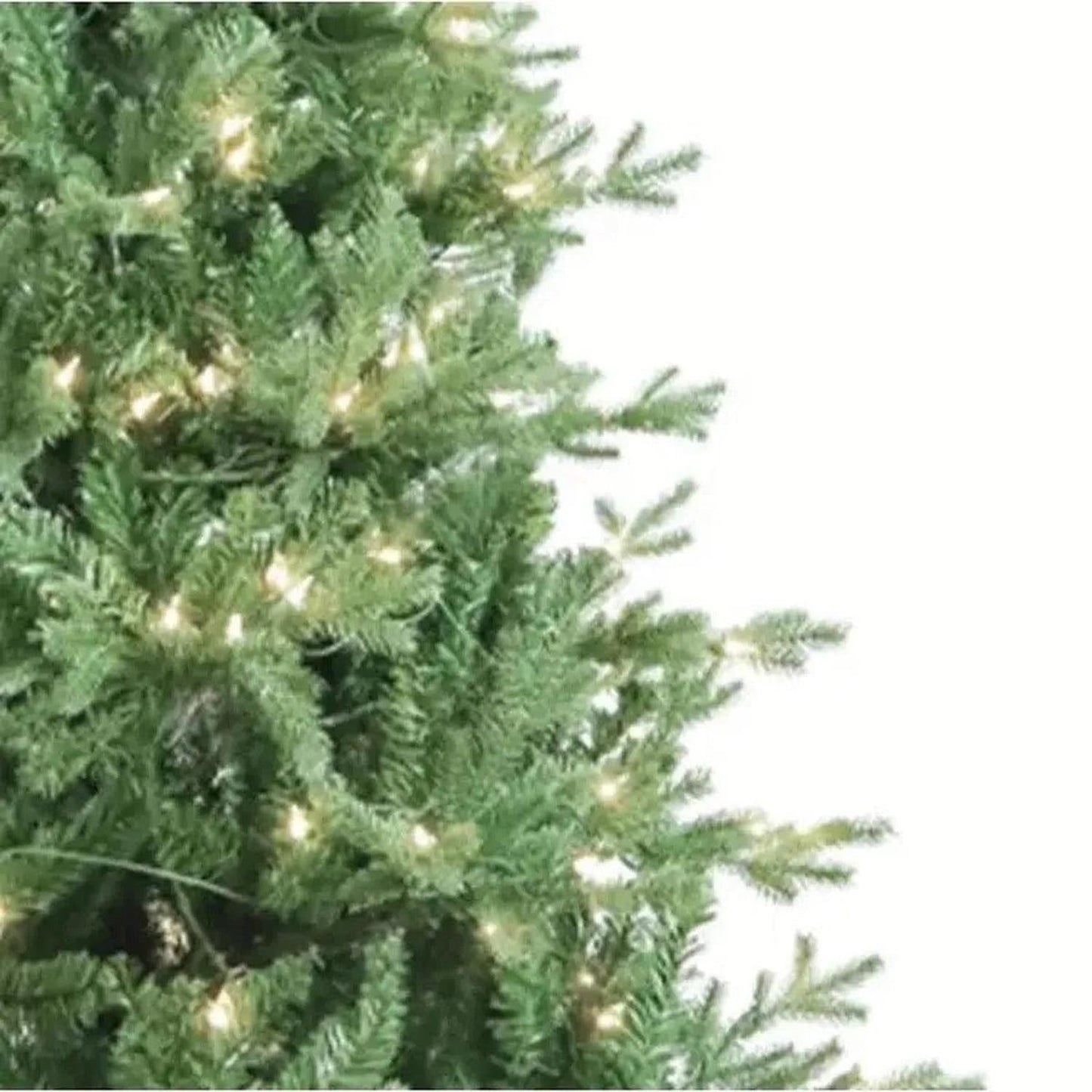 Kurt Adler 7-Foot Pre-Lit Clear Incandescent Jackson Pine Tree