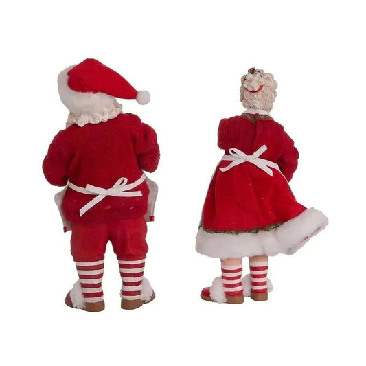 Kurt Adler Fabriché™ Mr. and Mrs. Claus Dessert