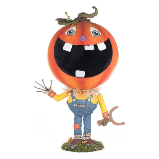 Pumpkin Boy Candy Container