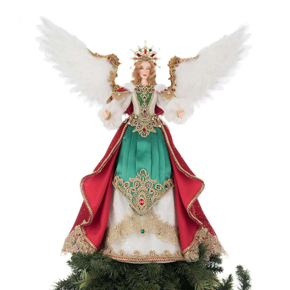 Christmas Ball Angelina Tree Topper by Katherine's Collection