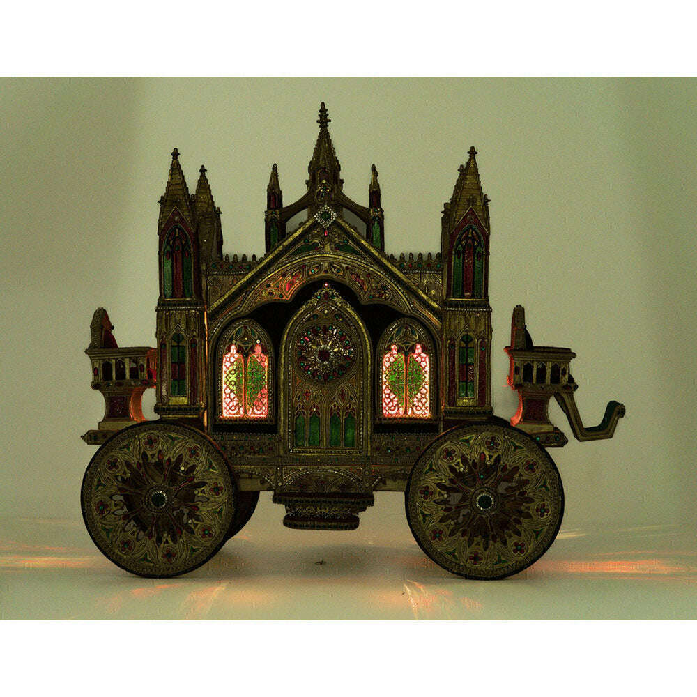 Christmas Castle Carriage by Katherine's Collection