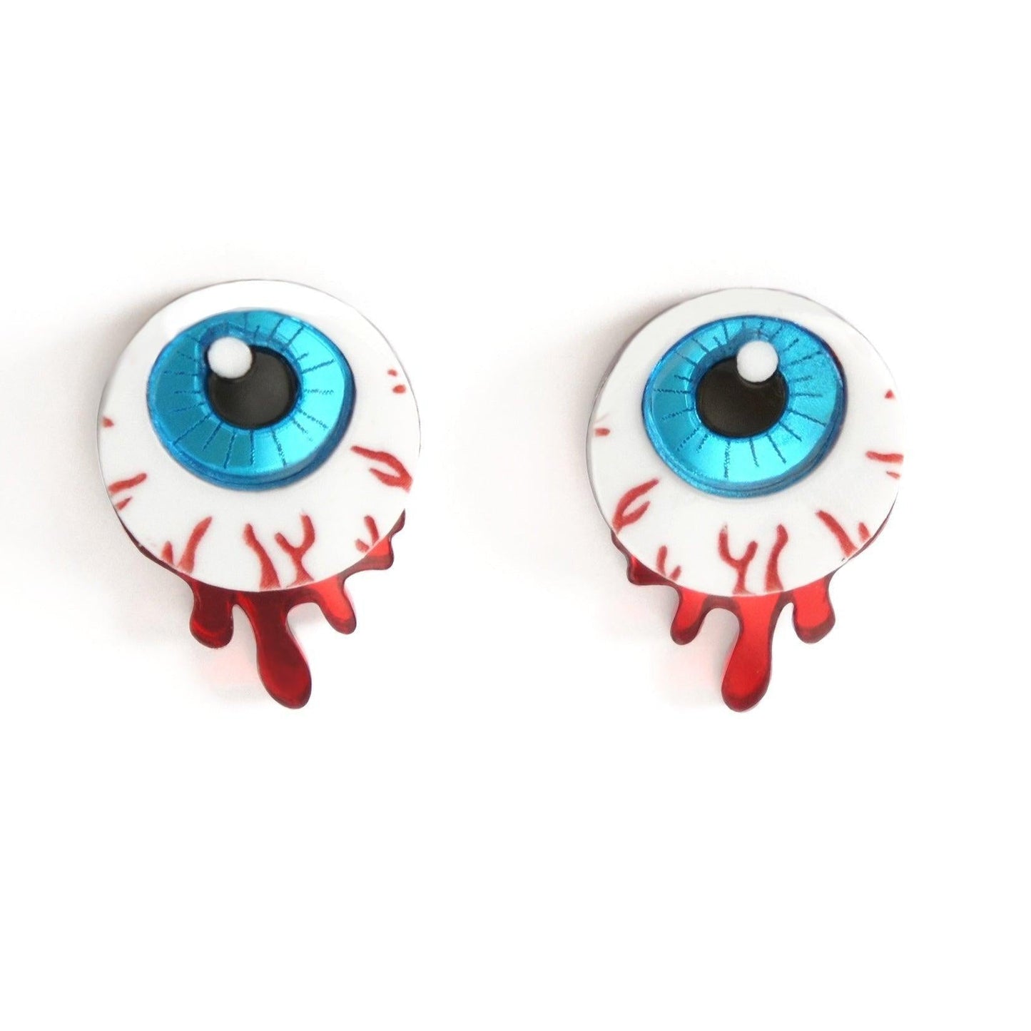 Creepy Zombie Eye Earrings by Laliblue – Retro Statement Jewelry Laliblue