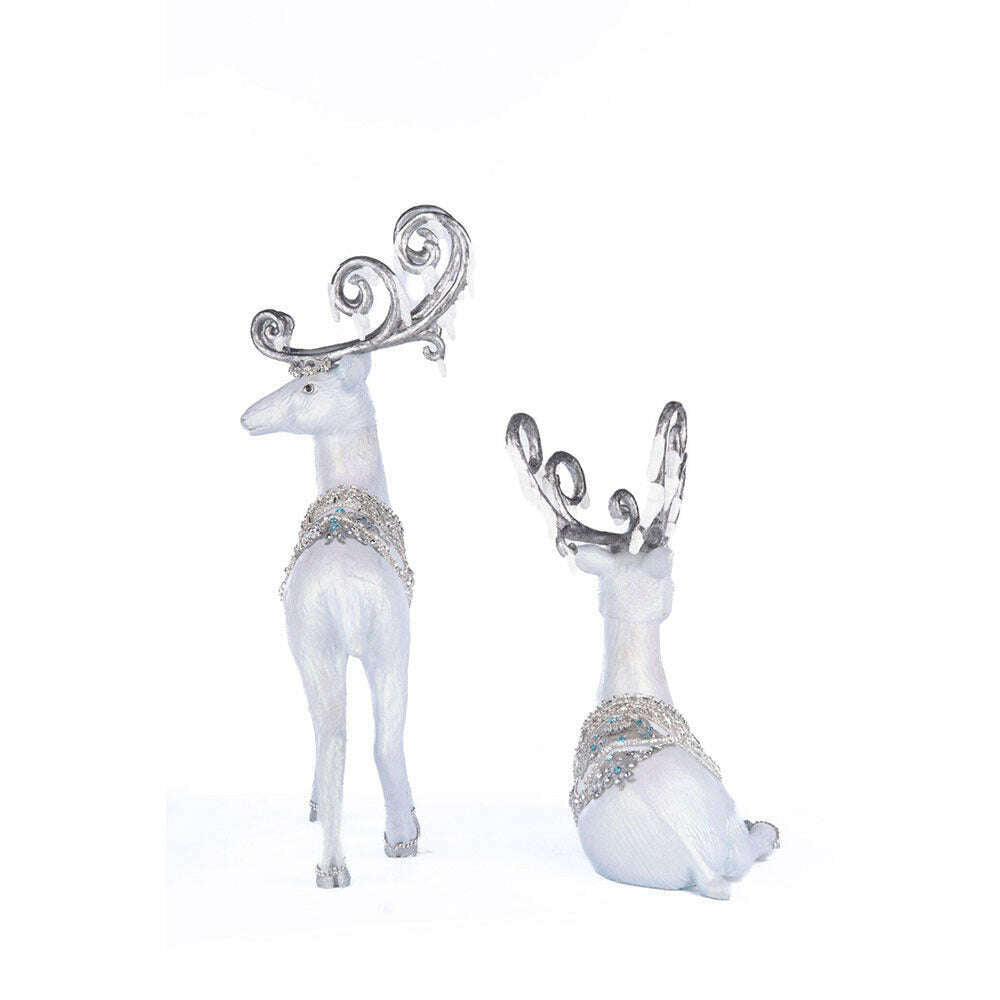 Crystal Christmas Deer Assortment of 2 by Katherine's Collection