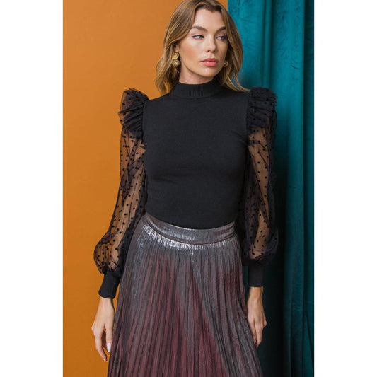 SENDING LOVE LETTERS SWEATER TOP