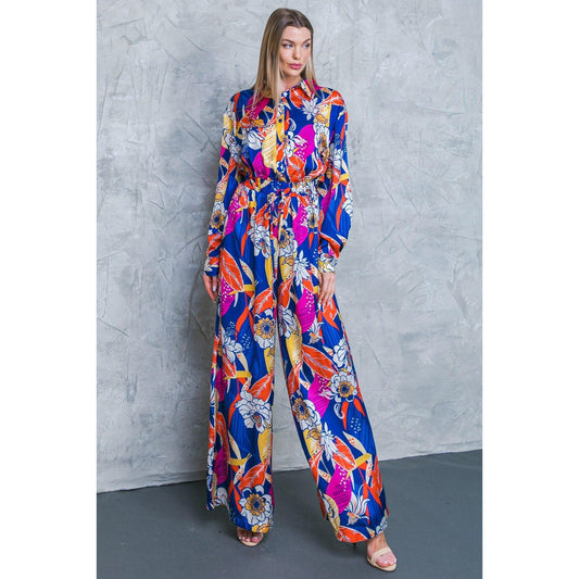 BLOOMING HOPE WOVEN JUMPSUIT
