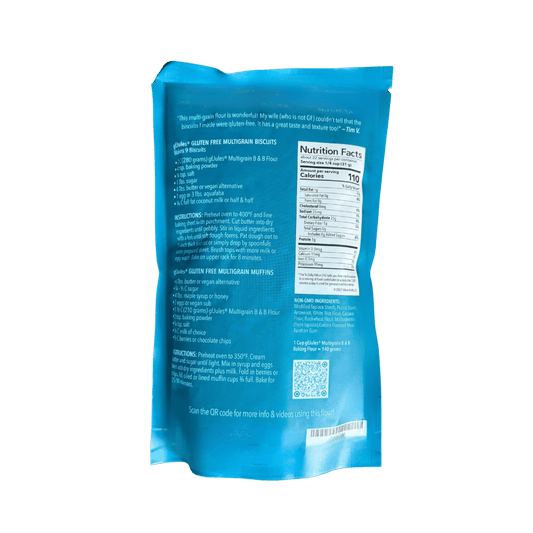 gfJules Gluten Free Corn-Free Multigrain Biscuit & Breakfast Baking Flour