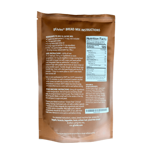 gfJules Gluten Free Bread Mix