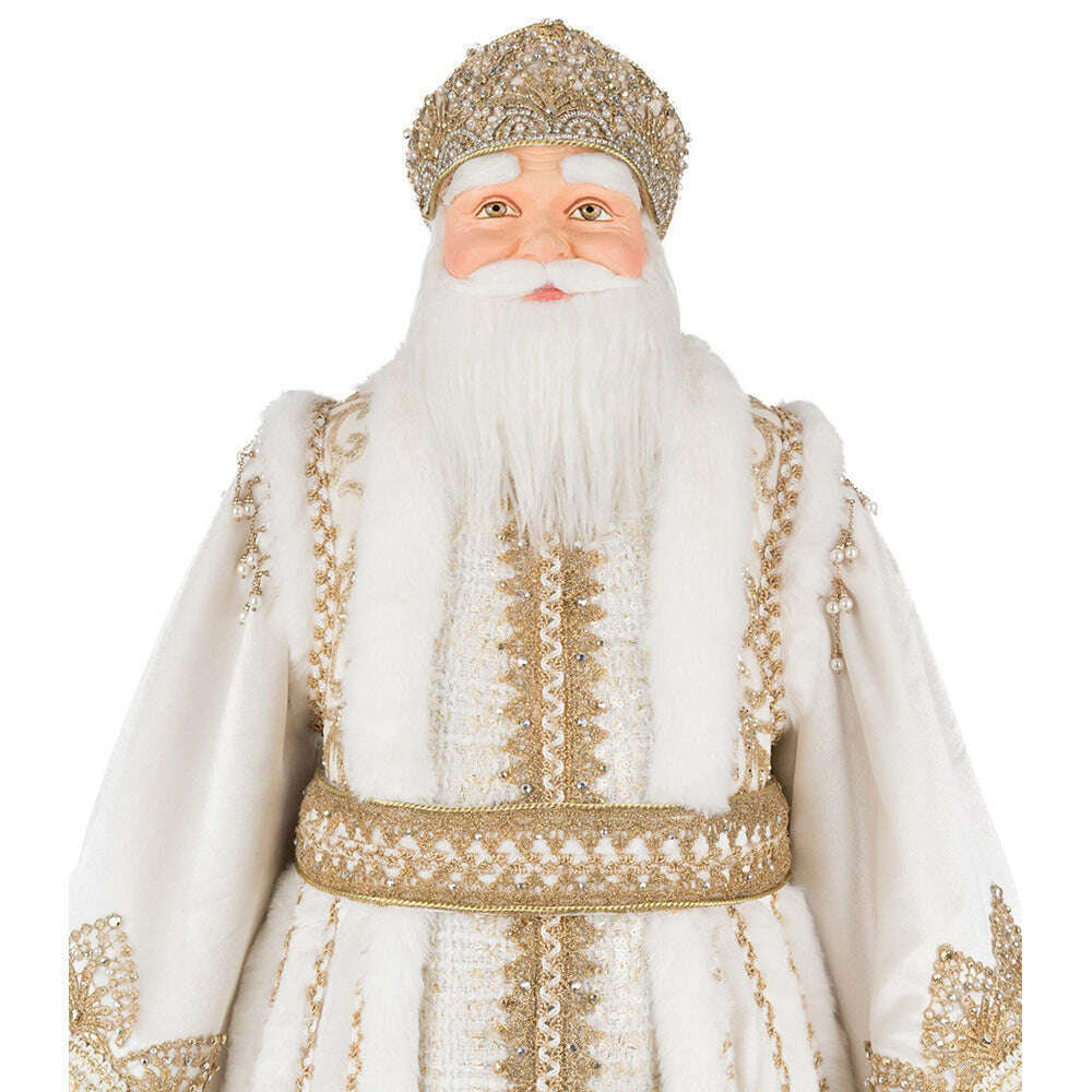 Golden Leaf Santa Doll by Katherine's Collection