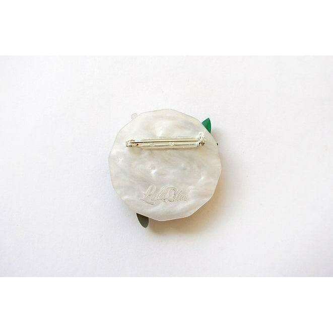 Green Tea Brooch by Laliblue