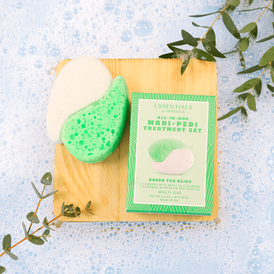 Green Tea Bliss Mani-Pedi Treatment Set | Essentials