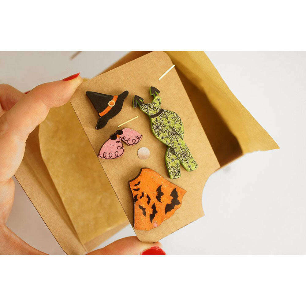 Halloween Spider Outfit Brooches by Laliblue