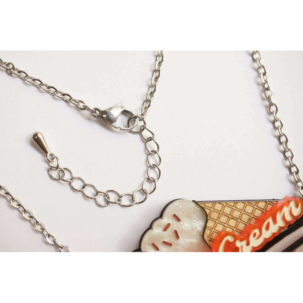 Ice Cream Truck Necklace by Laliblue