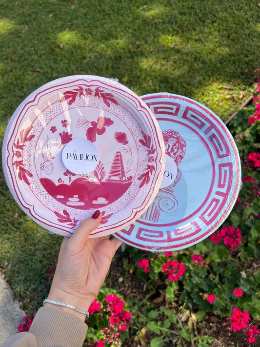 50 Pack - Beachside Pavilion Dessert Plates