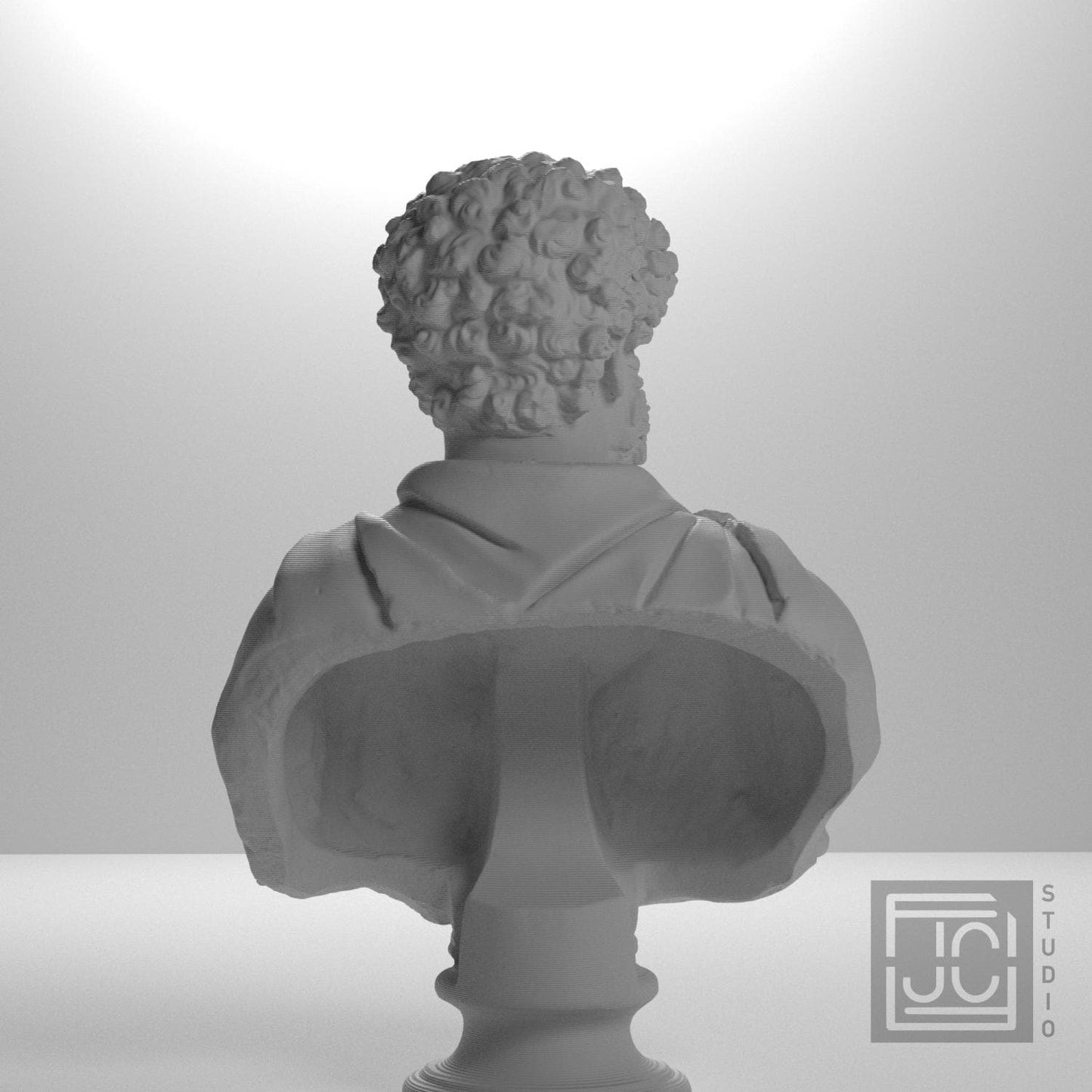 Draped bust of a man formerly known as Clodius Albinus