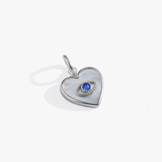 Evil Eye Heart Interchangeable Charm
