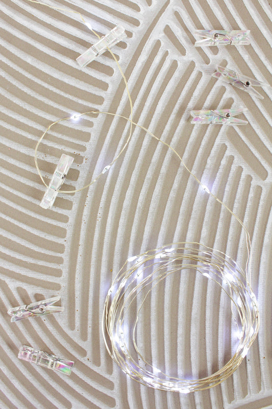 36 LED Iridescent Photo Clip Lights