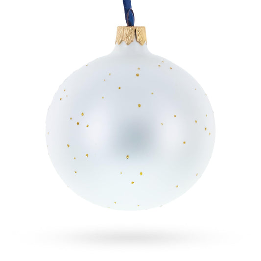 Saxophone, Guitar, Piano Glass Ball Christmas Music Ornament 4 Inches