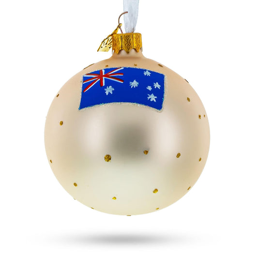 Sydney Opera House, Australia Glass Christmas Ornament 3.25 Inches