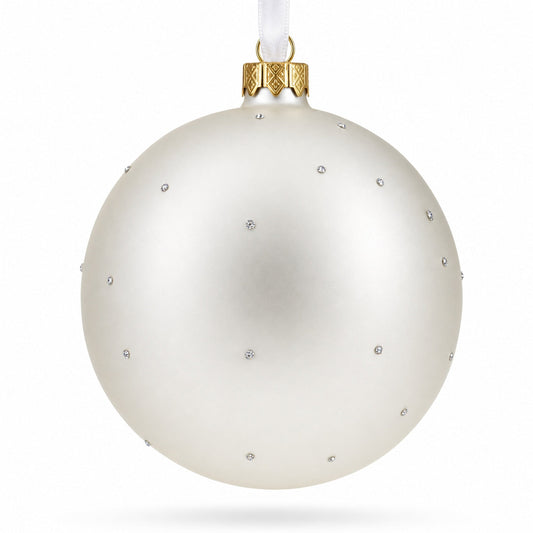 USA President George Washington Glass Ball Christmas Ornament 4 Inches