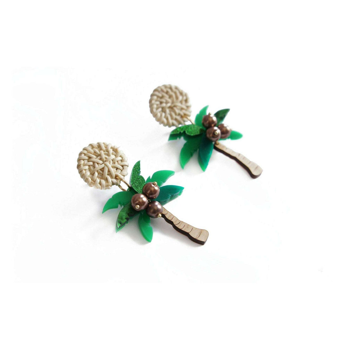 Palm Tree Earrings by Laliblue