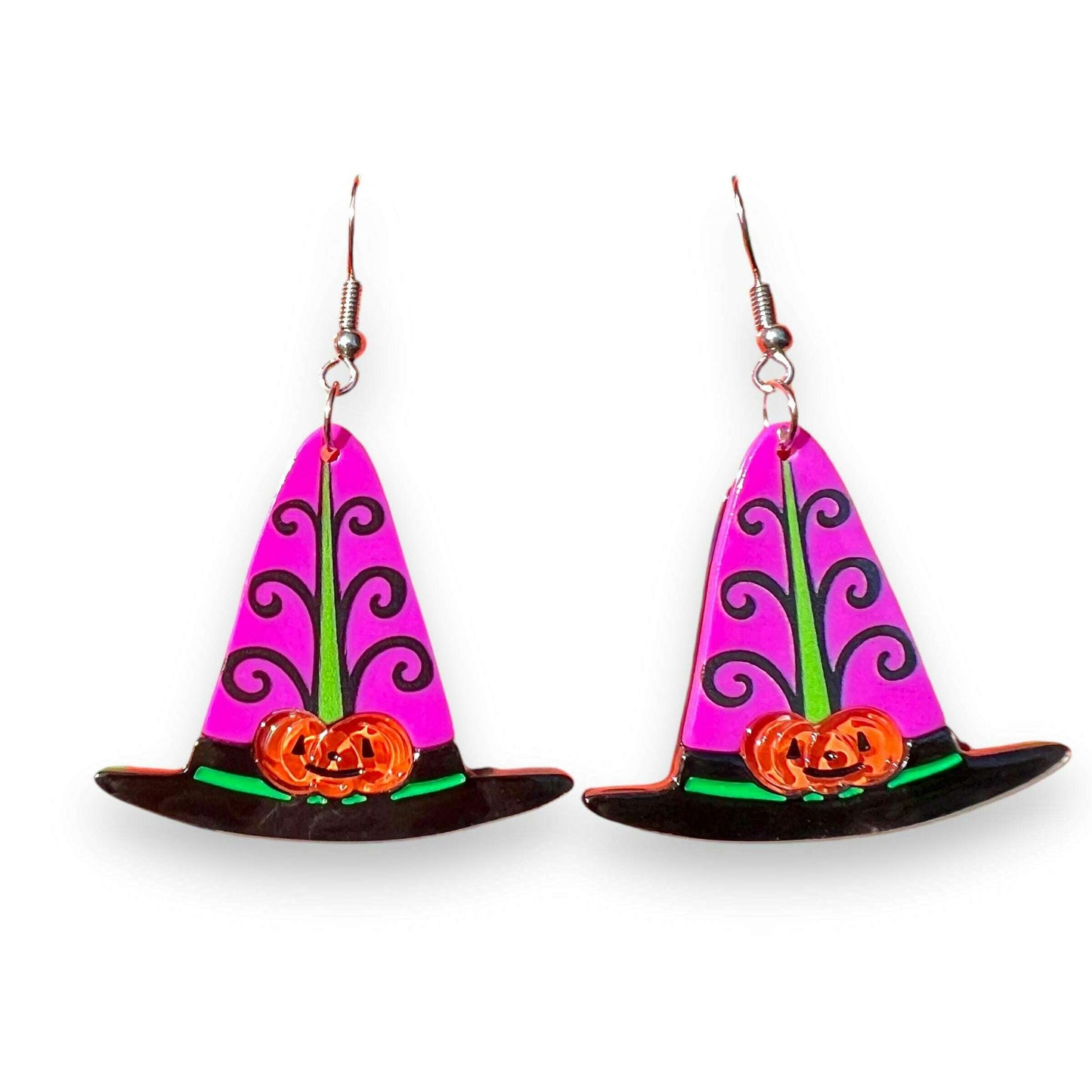 Hagatha's Hat Earrings by Johanna Parker x Lipstick & Chrome