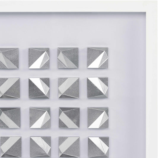 Mountainaire Silver Facet Wall Art - Clearance