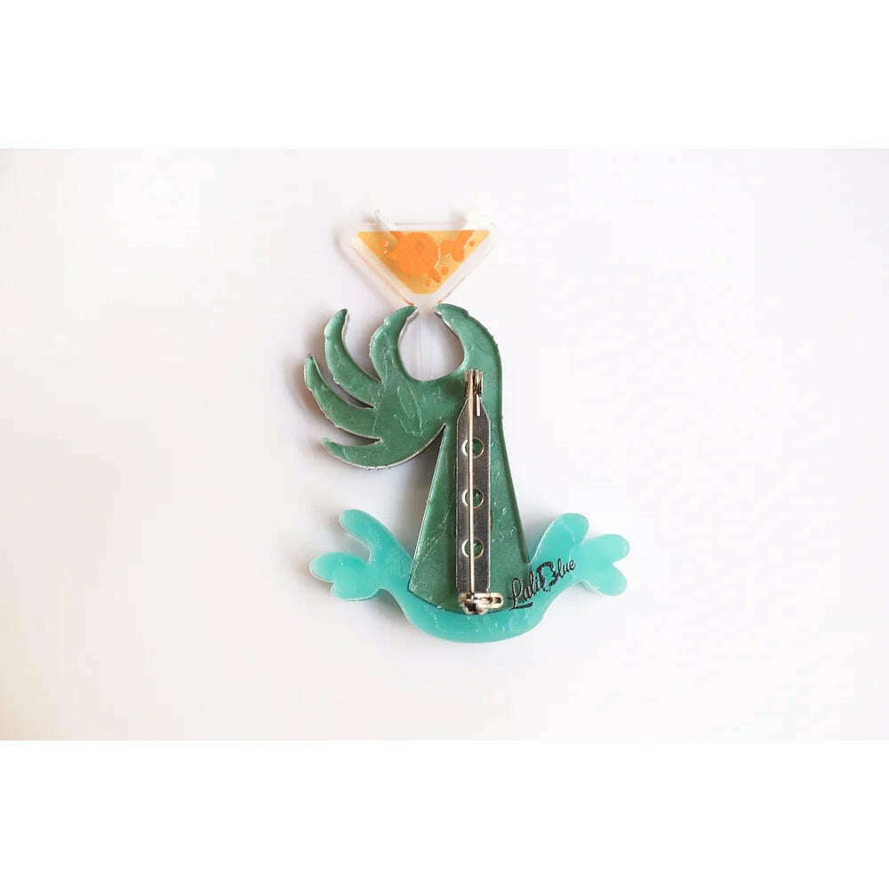 Monster Hand Brooch by Laliblue
