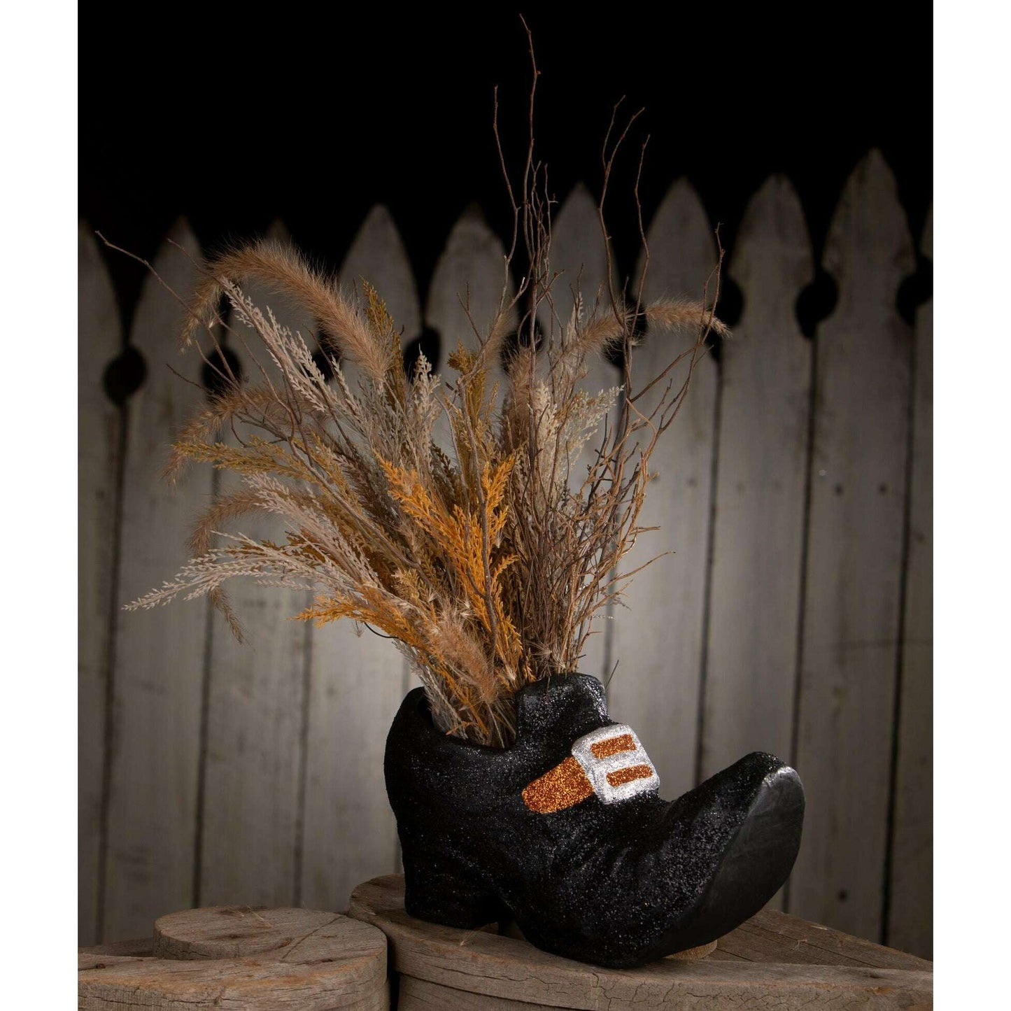Old Witch's Shoe Paper Mache
