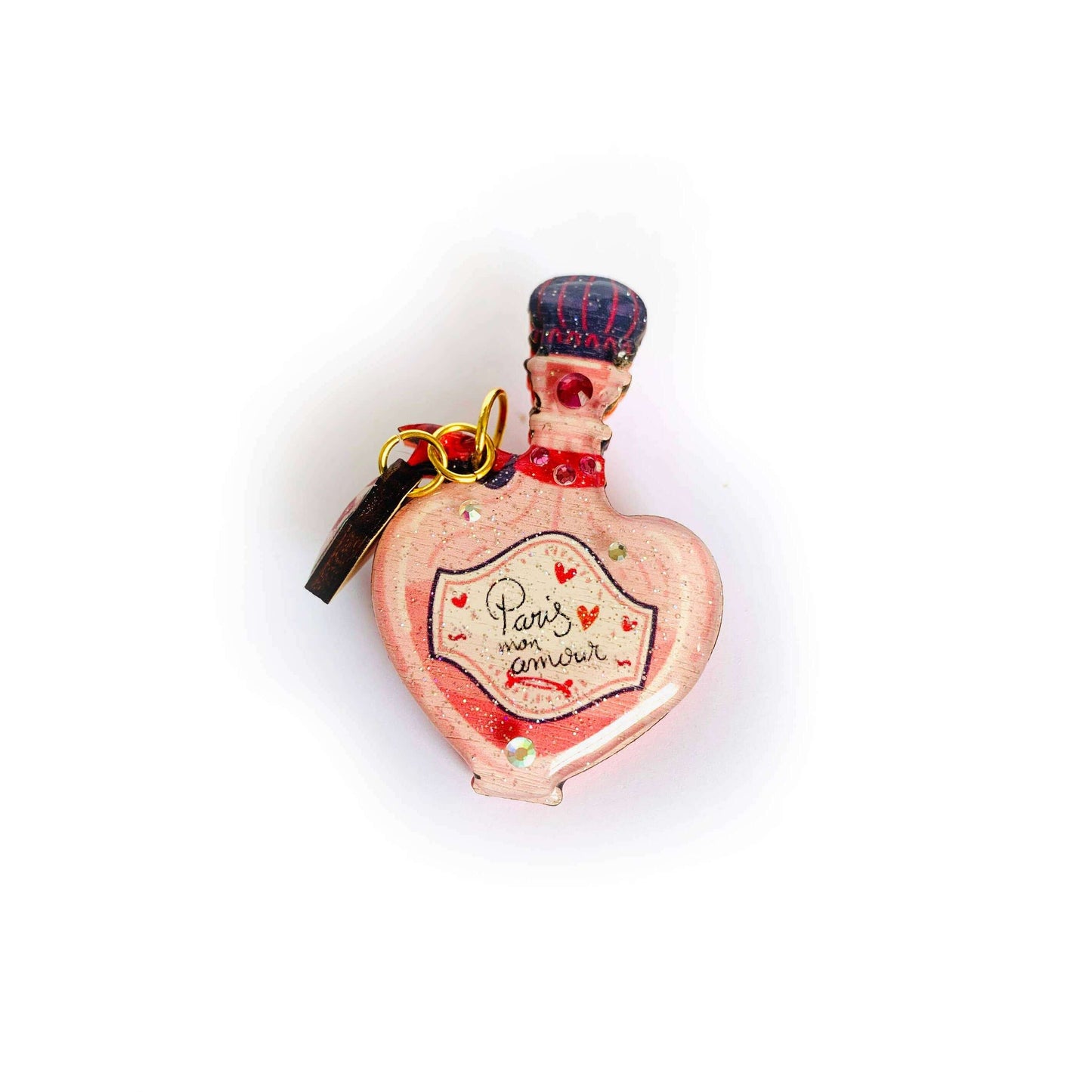 Paris Mon Amour Brooch by Rosie Rose Parker