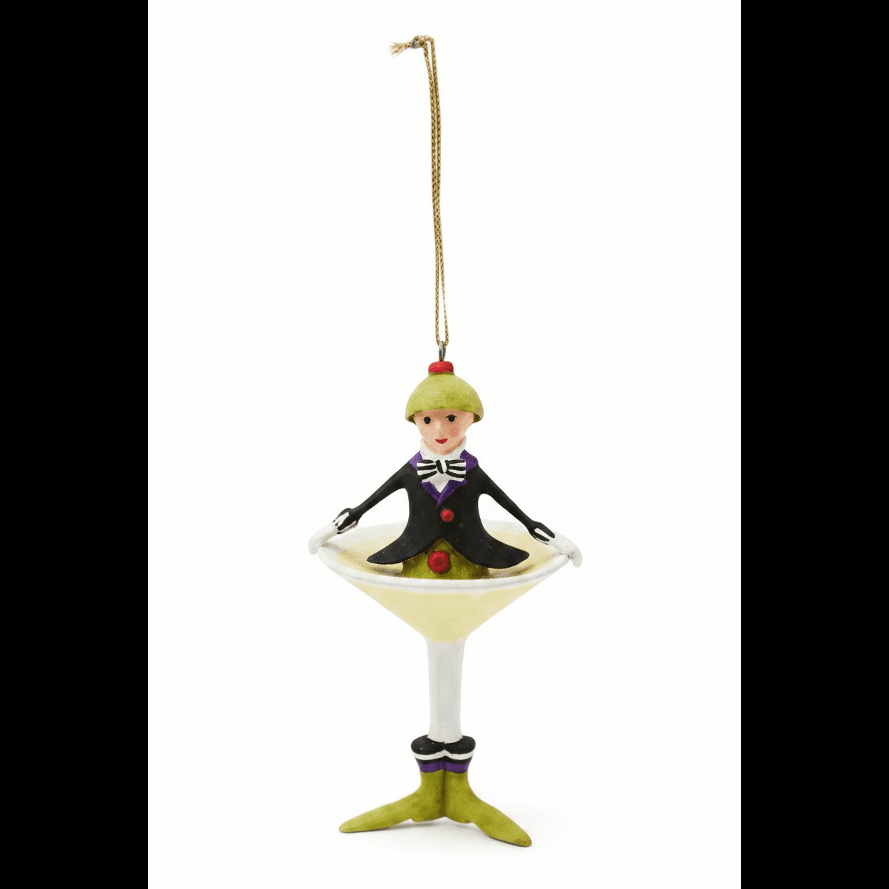 Patience Brewster Mini COSMOPOLITAN Cocktail Ornament