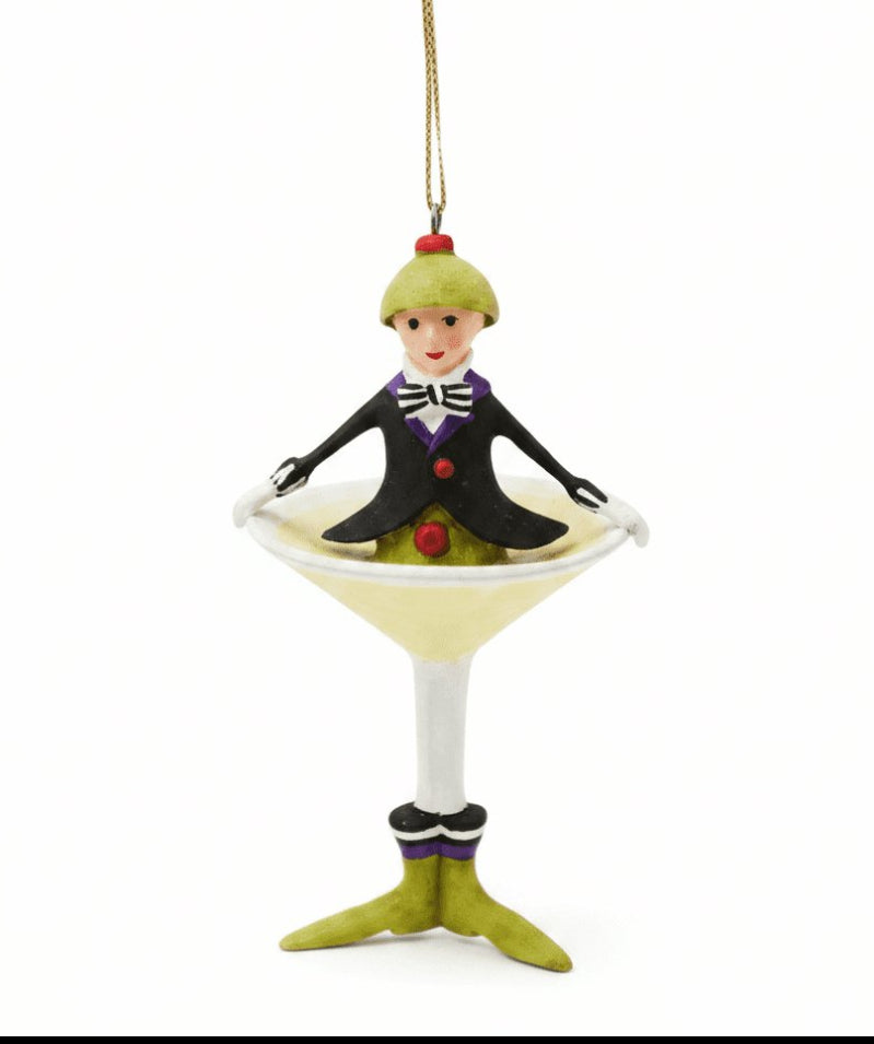 Patience Brewster Mini PINA COLADA Cocktail Ornament